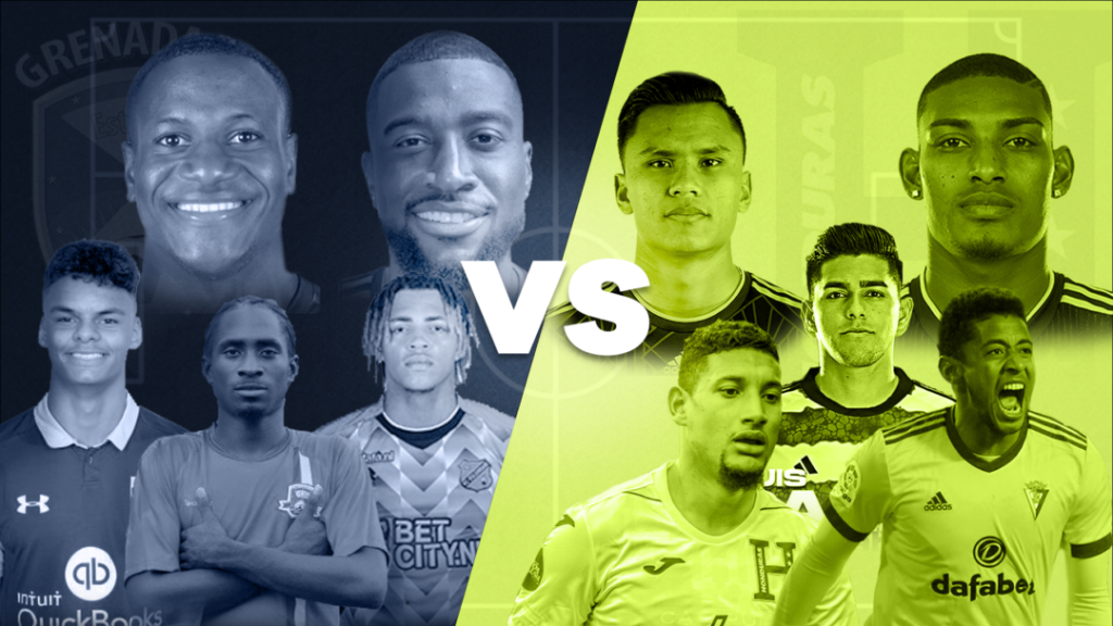 Jugadores de Honduras vs Granada: Diferencia abismal de valores en el mercado