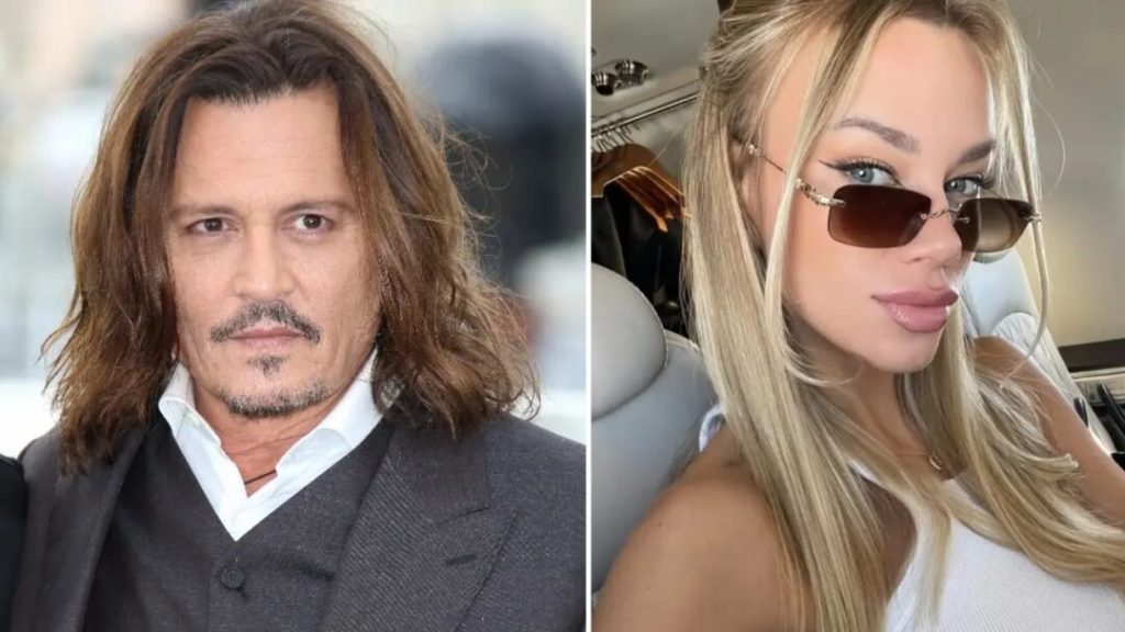 Johnny Depp y su relación con una modelo rusa 33 años menor