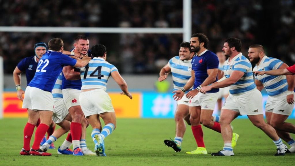 Francia elimina con autoridad a Argentina en el rugby a siete de París-2024