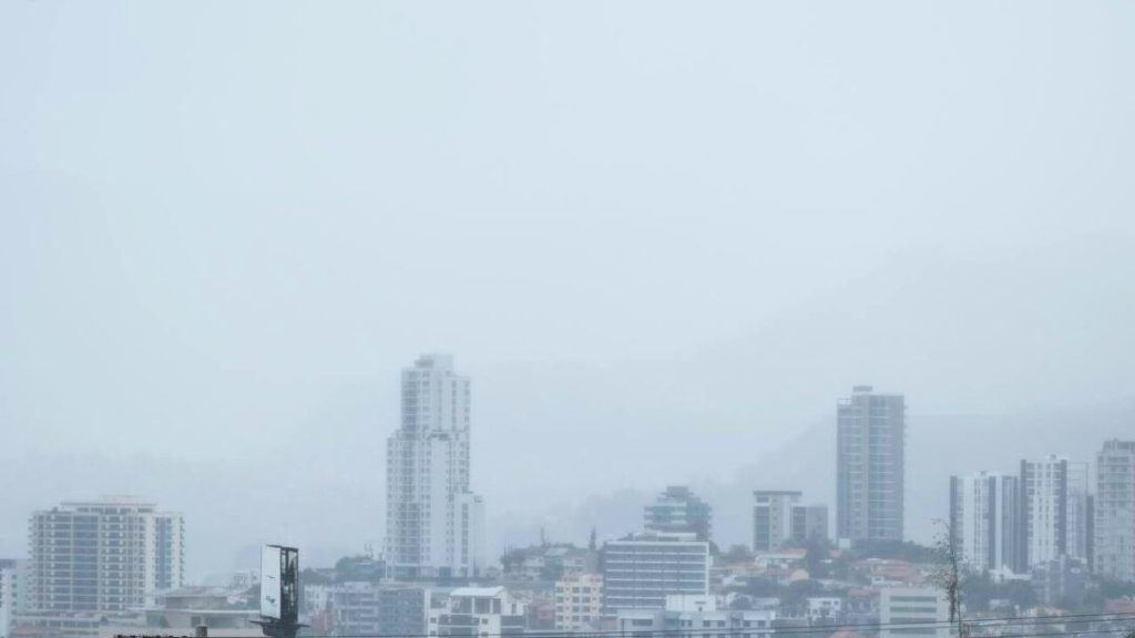 Lluvias con actividad eléctrica en sur, occidente y región central del país