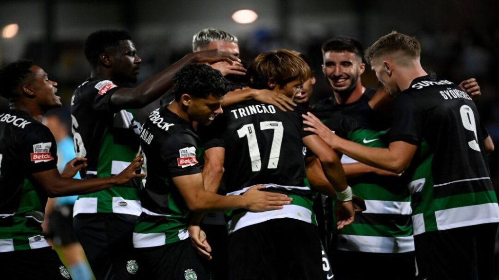 Sporting de Lisboa se escapa como líder en la liga portuguesa