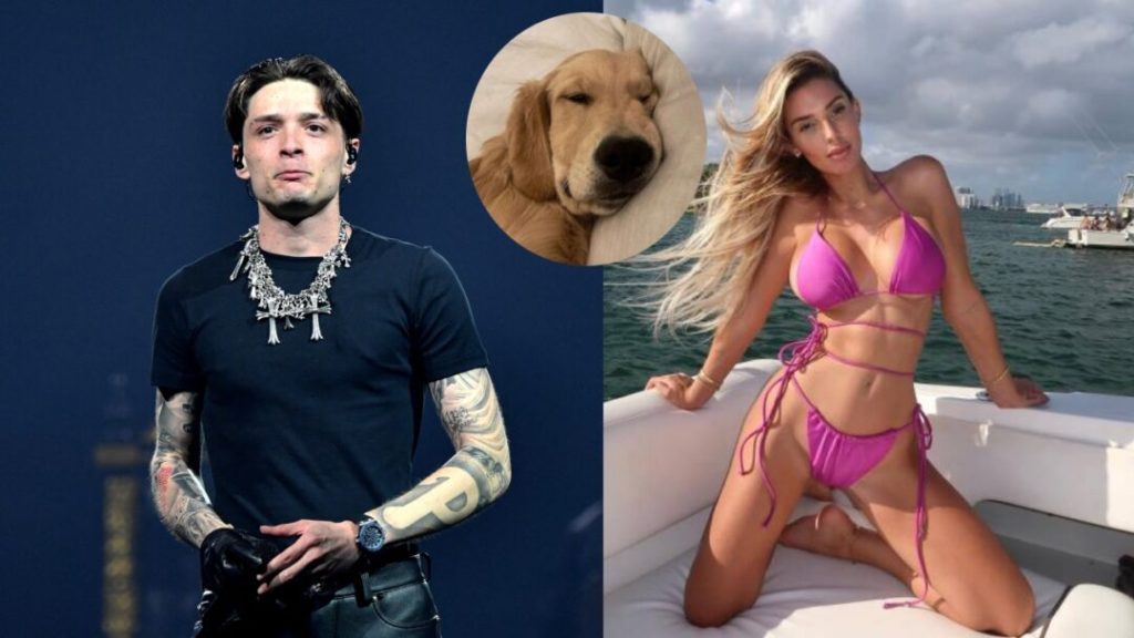 Exnovia de Peso Pluma lo acusa de infidelidad y de quitarle el perro que le regaló