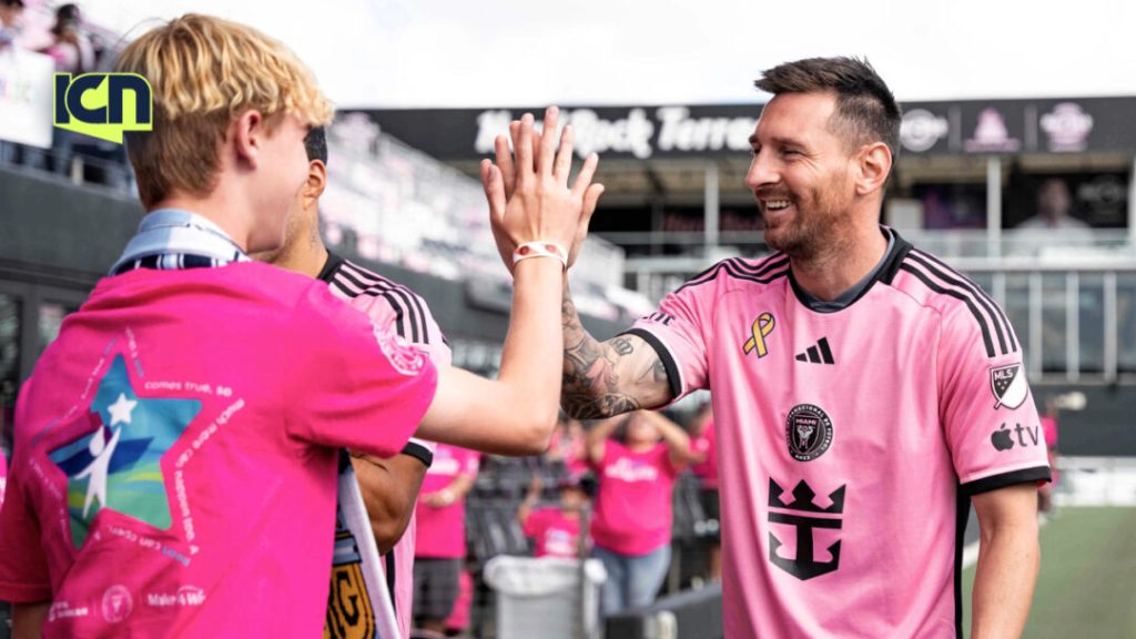 Messi e Inter Miami cumplen los deseos de 23 niños con enfermedades graves