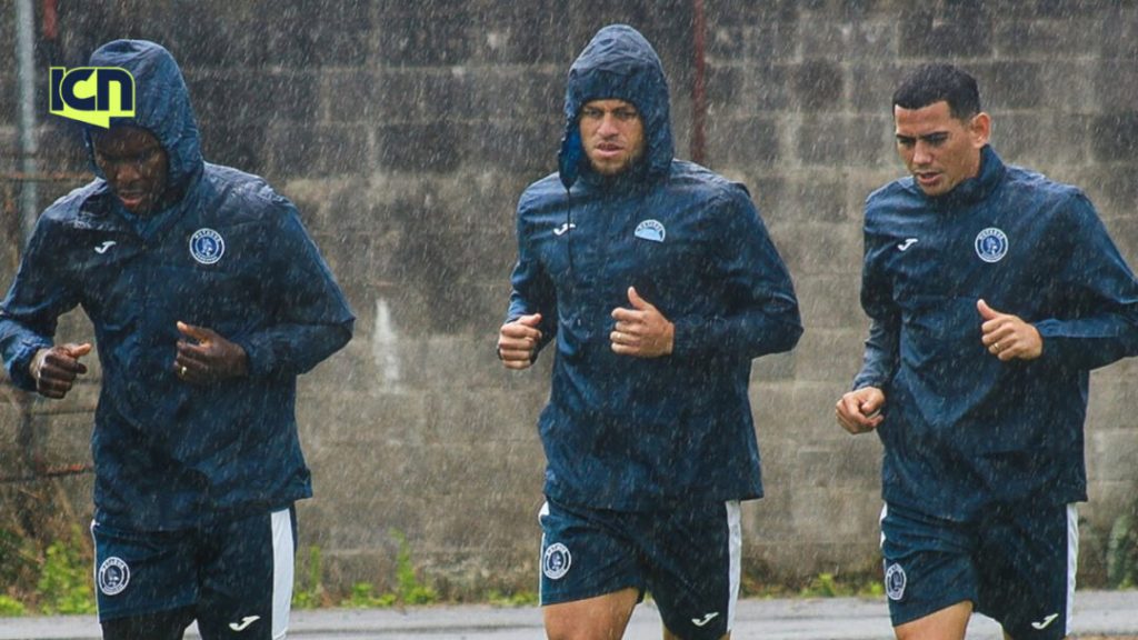 ¡Con todo y tormenta! Motagua se alista para un choque crucial ante el Herediano
