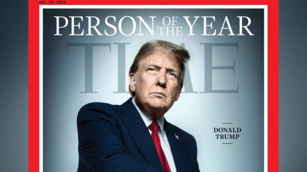 Time nombra a Donald Trump persona del año