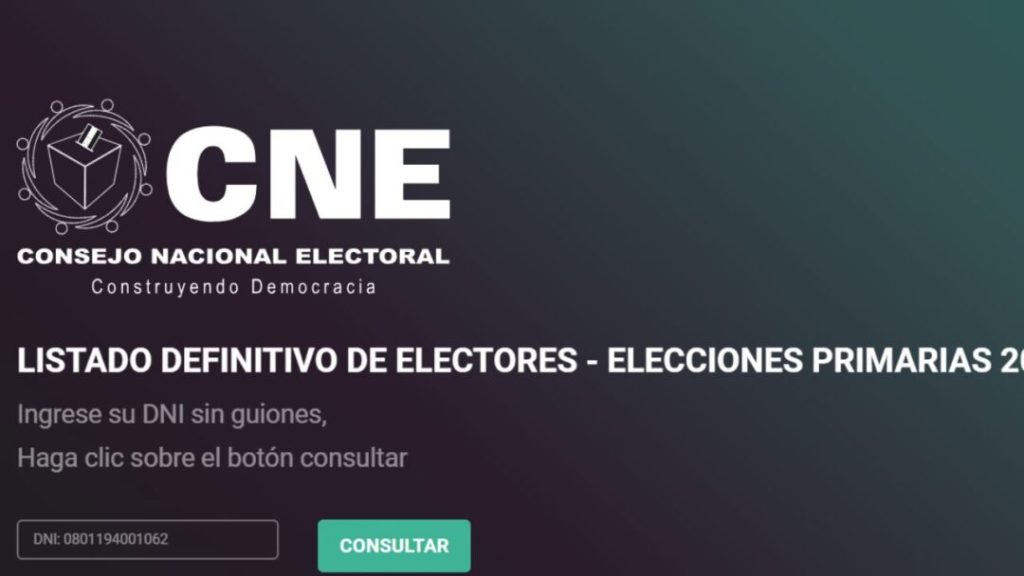 Con su DNI: Conozca aquí dónde votará en las elecciones primarias 2025