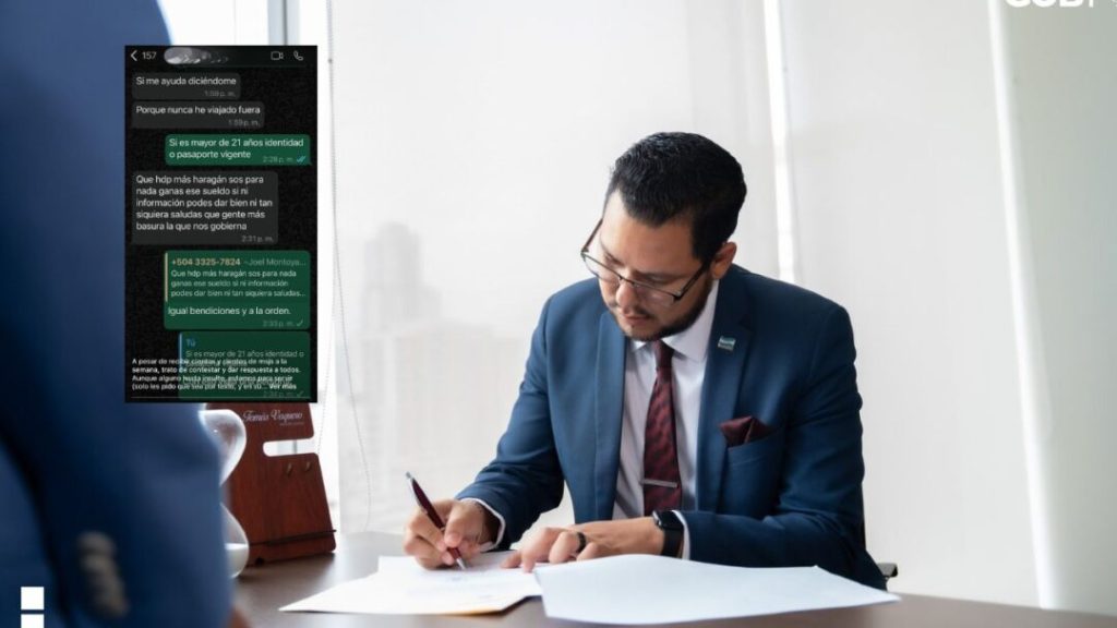 “Qué hdp más haragán”: Director de Migración expone cómo fue insultado por WhatsApp