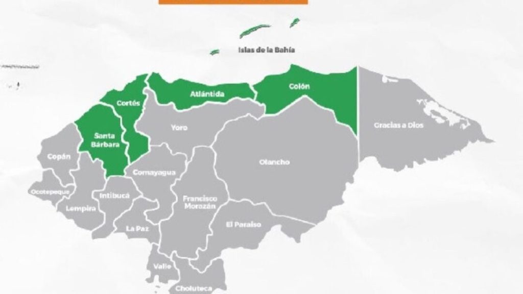 Honduras bajo Alerta Verde por posibles deslizamientos e inundaciones en el norte