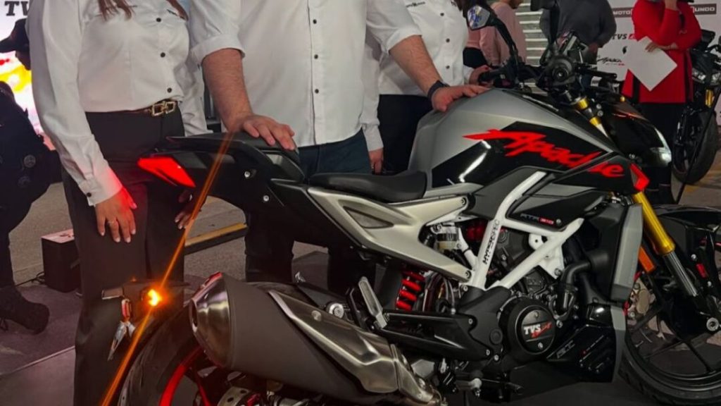 Motomundo y TVS lanzan la moto Apache RTR 310: “La nueva sensación”
