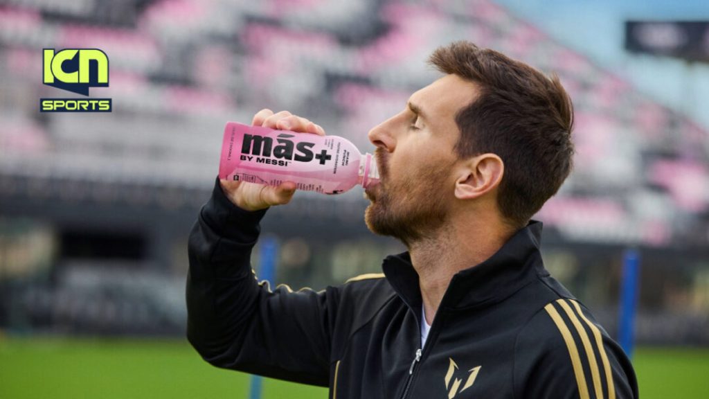 Una bebida creada por Leo Messi es nuevo patrocinador del Inter Miami