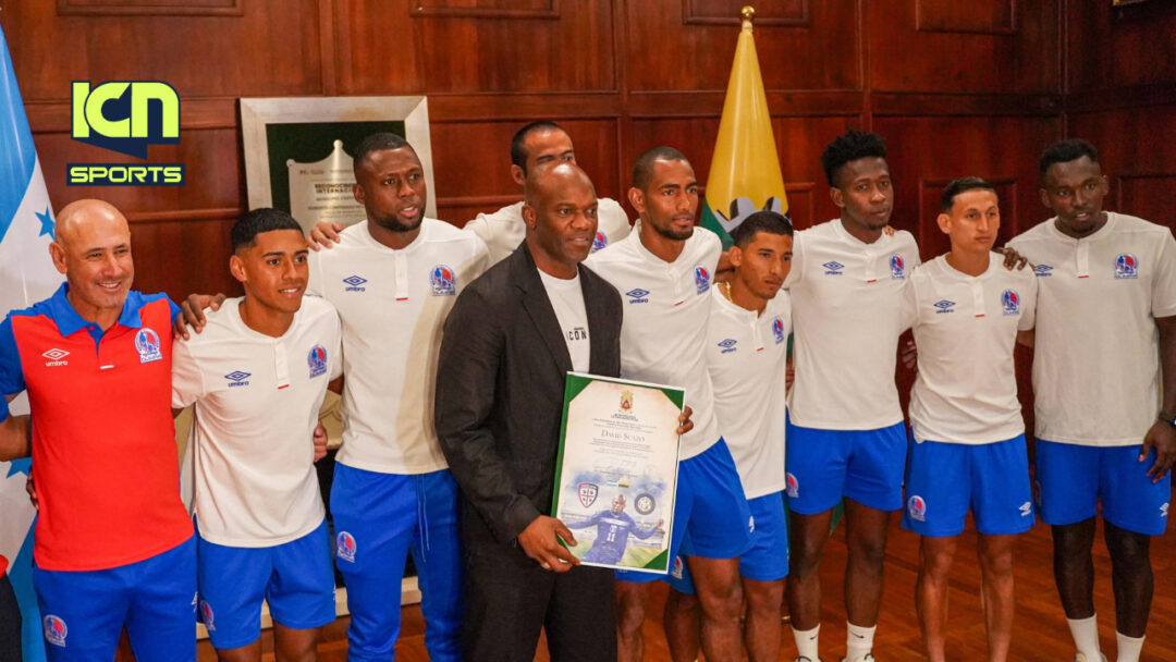 Olimpia acompaña al Rey David en su homenaje en San Pedro Sula