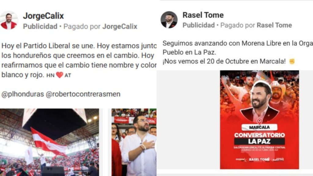 Precandidatos en seis meses gastaron más de L 1.5 millones en campaña política en redes sociales