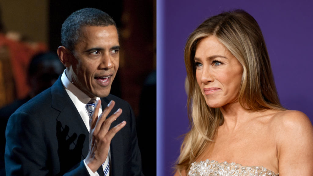 Jennifer Aniston desmiente rumores de romance con Barack Obama