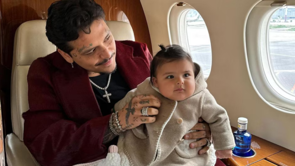 Christian Nodal no puede hablar públicamente de se hija Inti por motivos legales