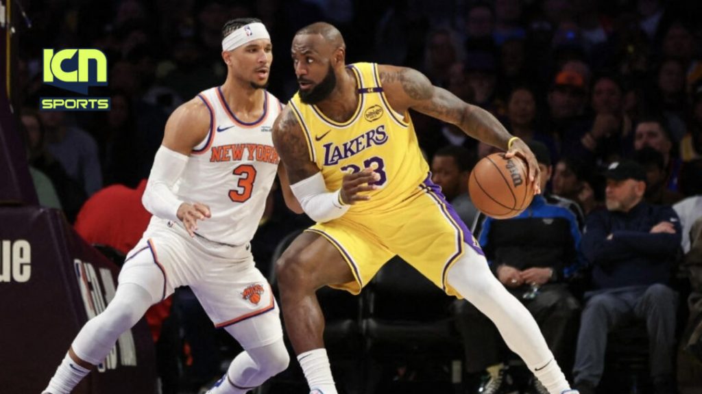 Imparables: LeBron y Doncic derriban a Knicks en octava victoria con Los Lakers