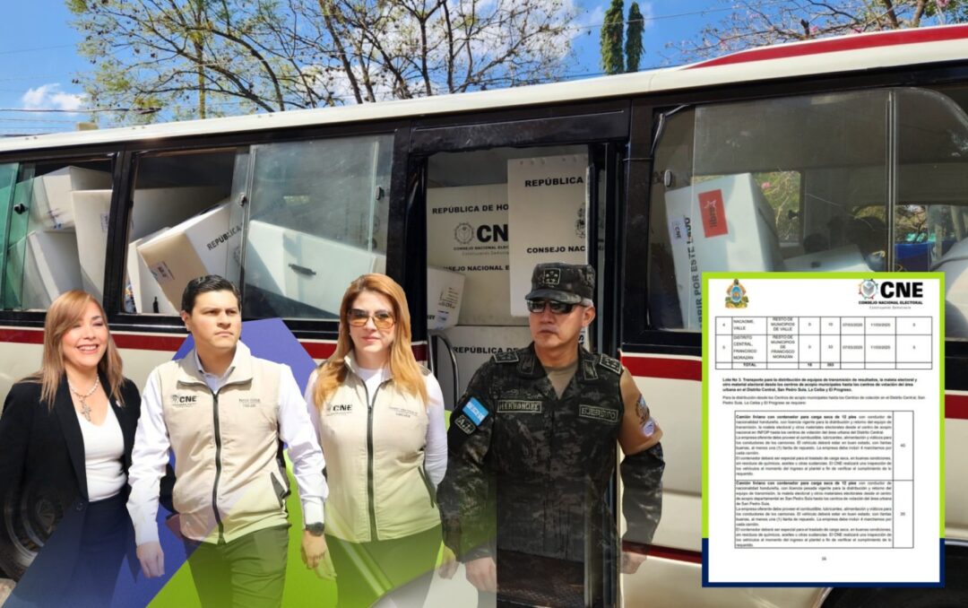 El CNE estaba obligado a inspeccionar transporte que salía del Infop con material electoral