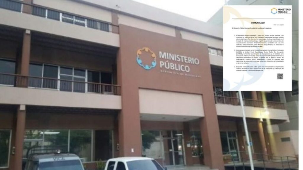MP crea grupo élite de fiscales para investigar retraso en entrega de material electoral