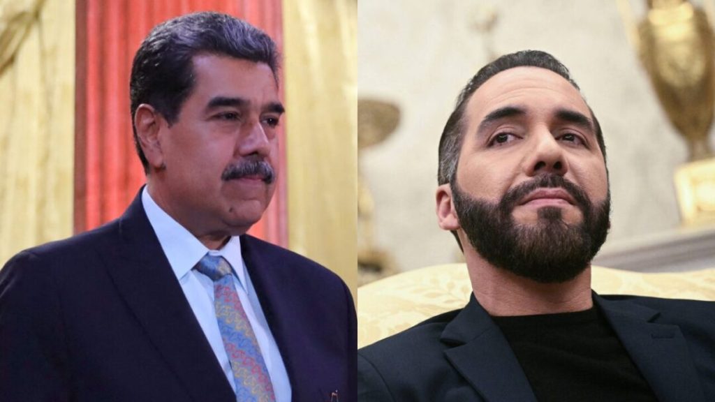 Bukele critica a Maduro por rechazar canje de migrantes por presos políticos