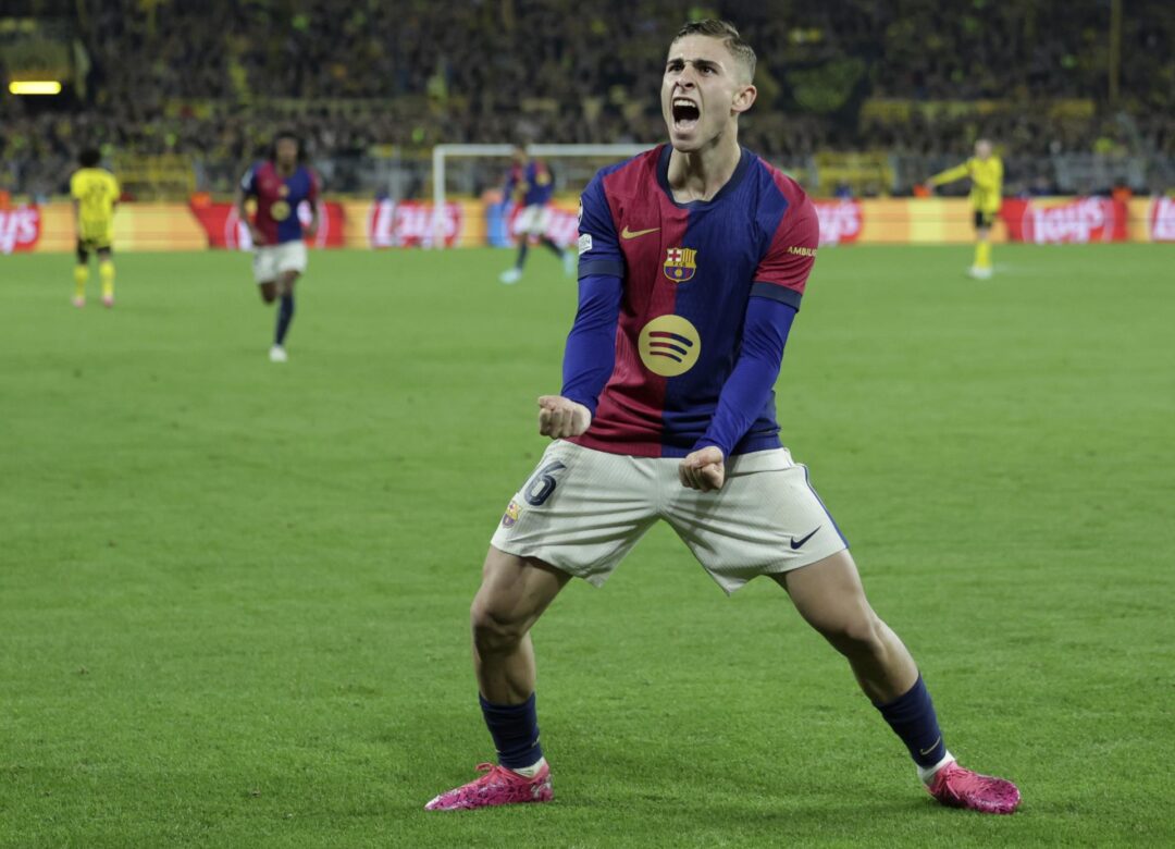 Dulce derrota del Barça en Dortmund, que vuelve seis años después a semifinales