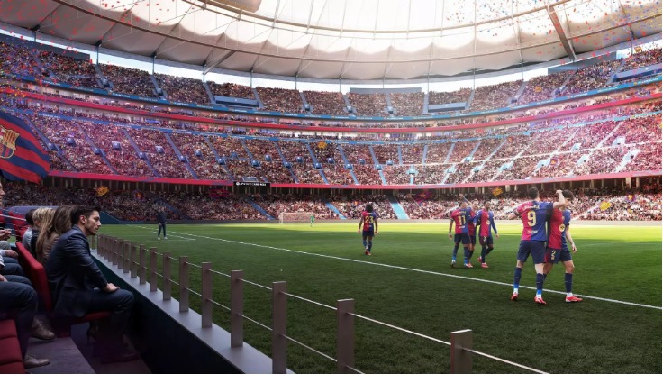 Barcelona revela nuevas imágenes de cómo lucirá el Spotify Camp Nou