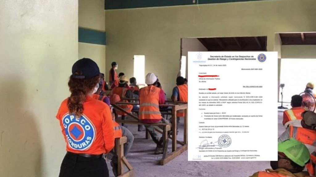 Copeco: bonos con fondos de emergencia otorgados a empleados debían ser de L22,500