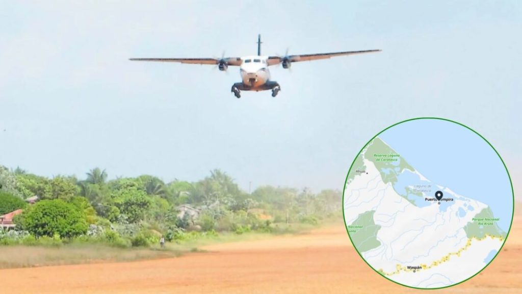 Fuerzas Armadas construirán pista de concreto en aeropuerto de Puerto Lempira