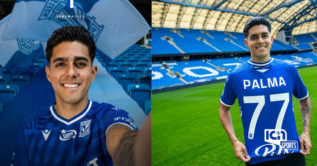 Luis Palma inicia una nueva etapa en Europa con su fichaje por el Lech Poznań de Polonia