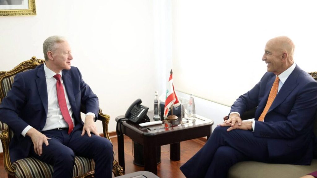 Enviado de EEUU “satisfecho” con respuesta de Líbano a su petición de desarme a Hezbolá