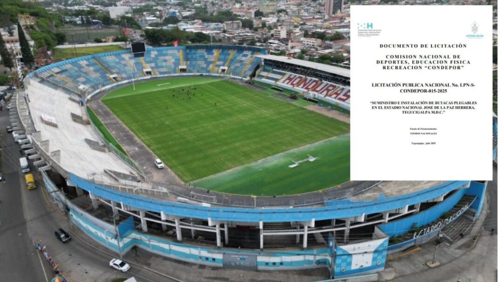 Condepor admite error y lanza nueva licitación para instalar butacas en el estadio José de la Paz Herrera