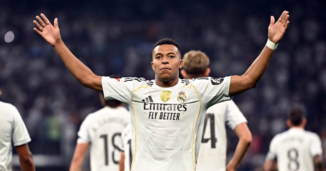 El Real Madrid arranca LaLiga con victoria gracias a un gol de Mbappé