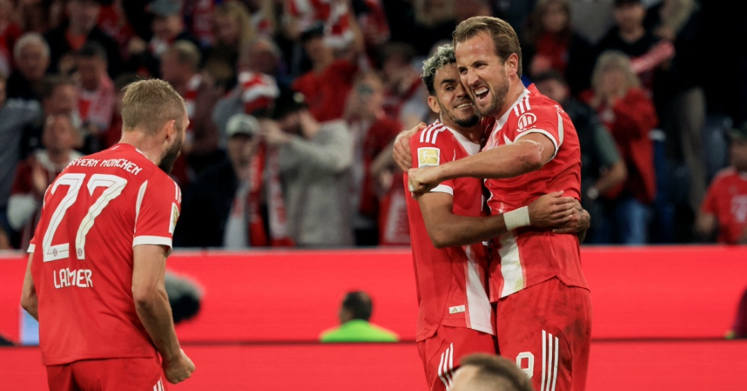 Bayern abre la Bundesliga con una goleada gracias a Kane y Luis Díaz