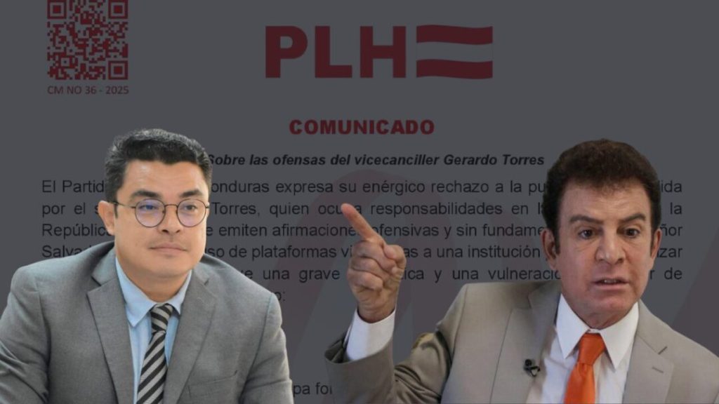 Nasralla anuncia demanda internacional contra vicecanciller hondureño por acusaciones “difamatorias”