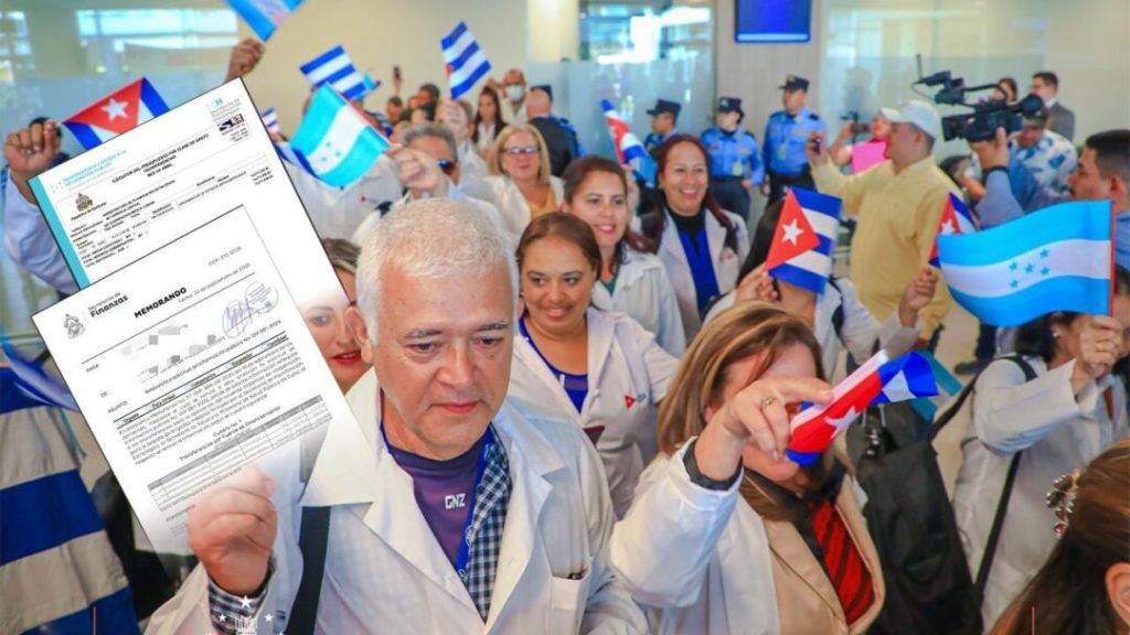 Brigada médica cubana le cuesta a Honduras casi L160 millones: destina L60 mil al mes por especialista