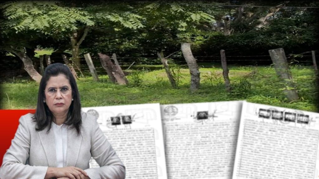 Rixi Moncada, enemiga de la acumulación de riquezas, posee 82 manzanas de tierra en Talanga