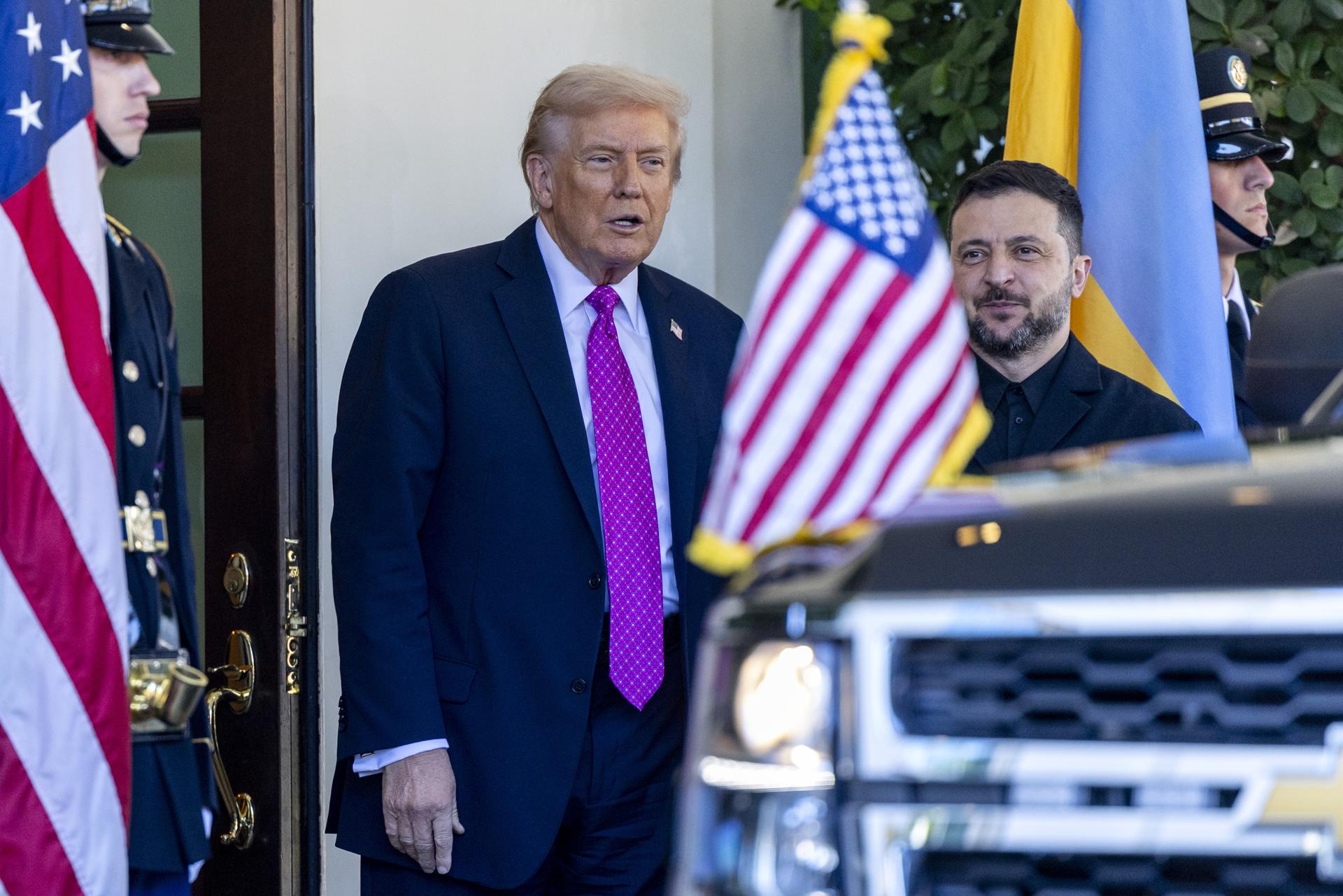 Trump se reúne de nuevo con Zelenski en la Casa Blanca