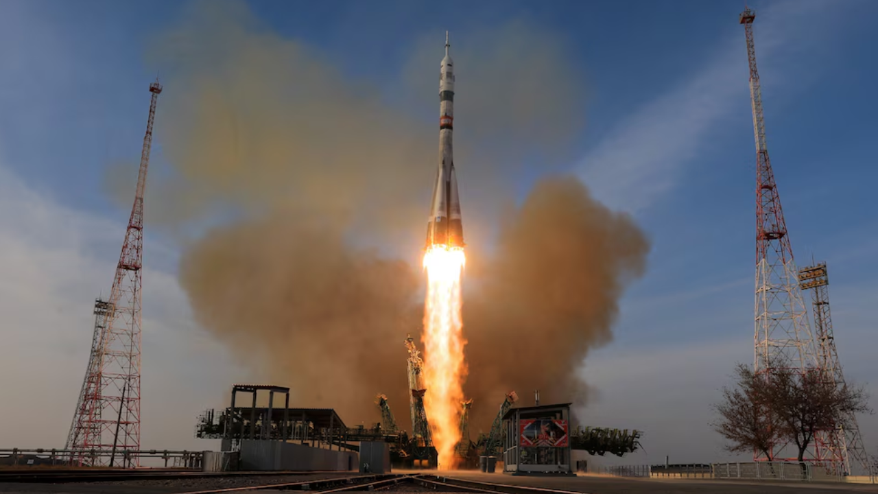 Tripulación ruso-estadounidense despegó hacia la Estación Espacial Internacional