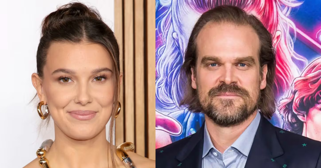 Millie Bobby Brown denunció a David Harbour por acoso y maltrato