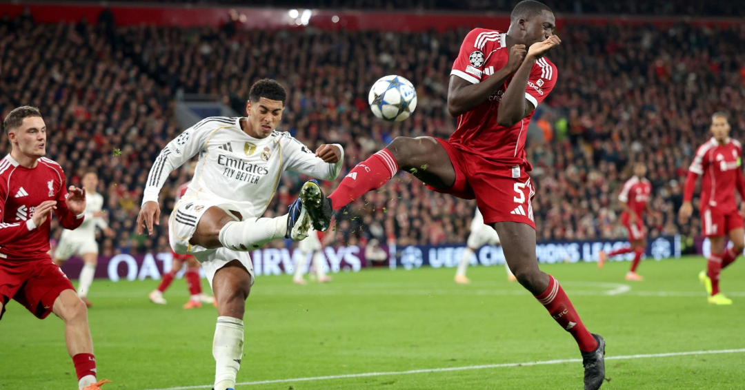 Real Madrid resucita al Liverpool en la Champions League