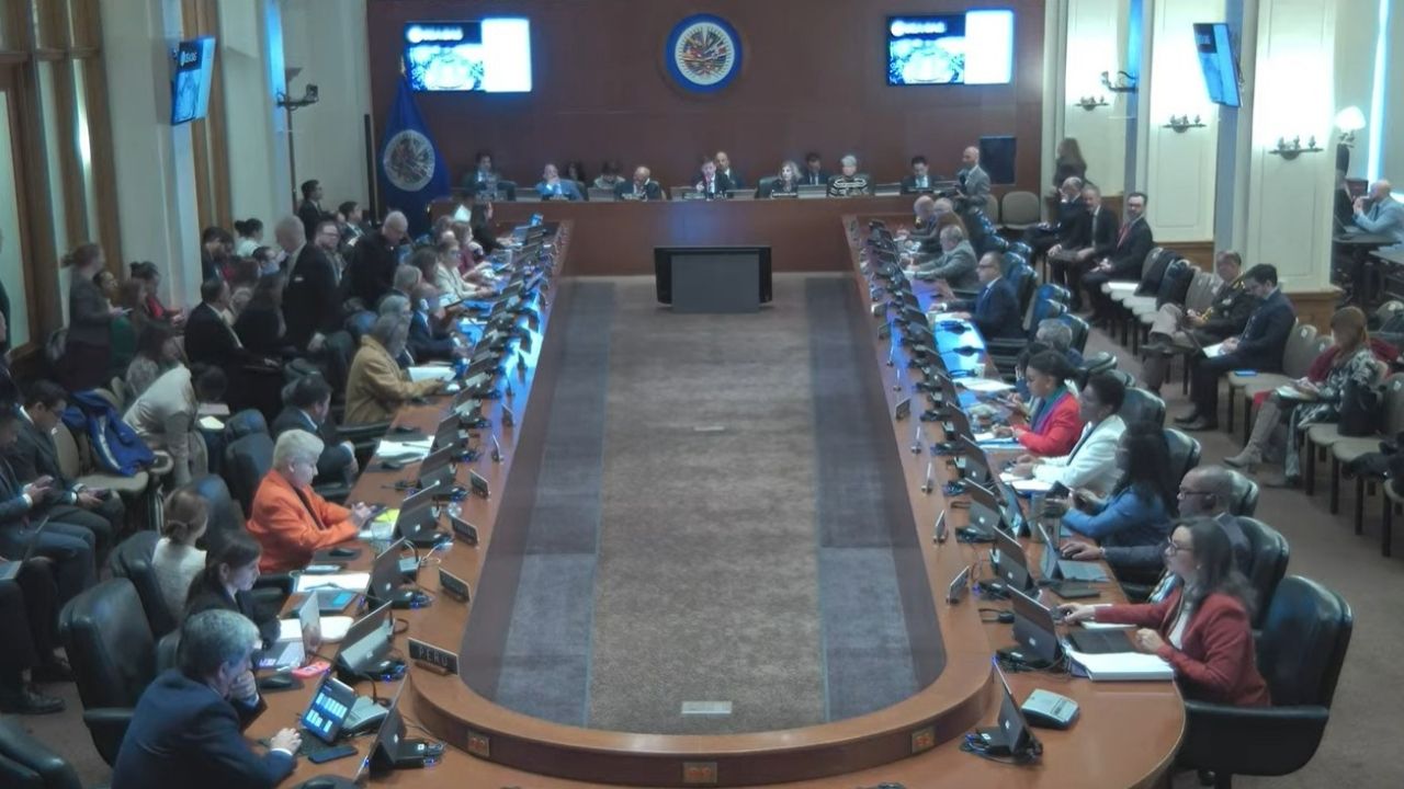 Sesión de la OEA sobre situación electoral de Honduras