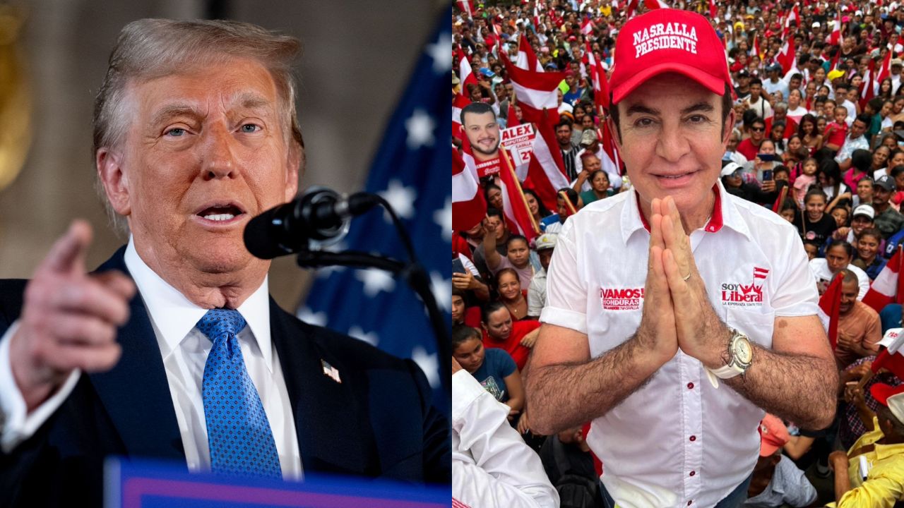 Trump arremete contra Salvador Nasralla y lo acusa de “dividir el voto” en Honduras