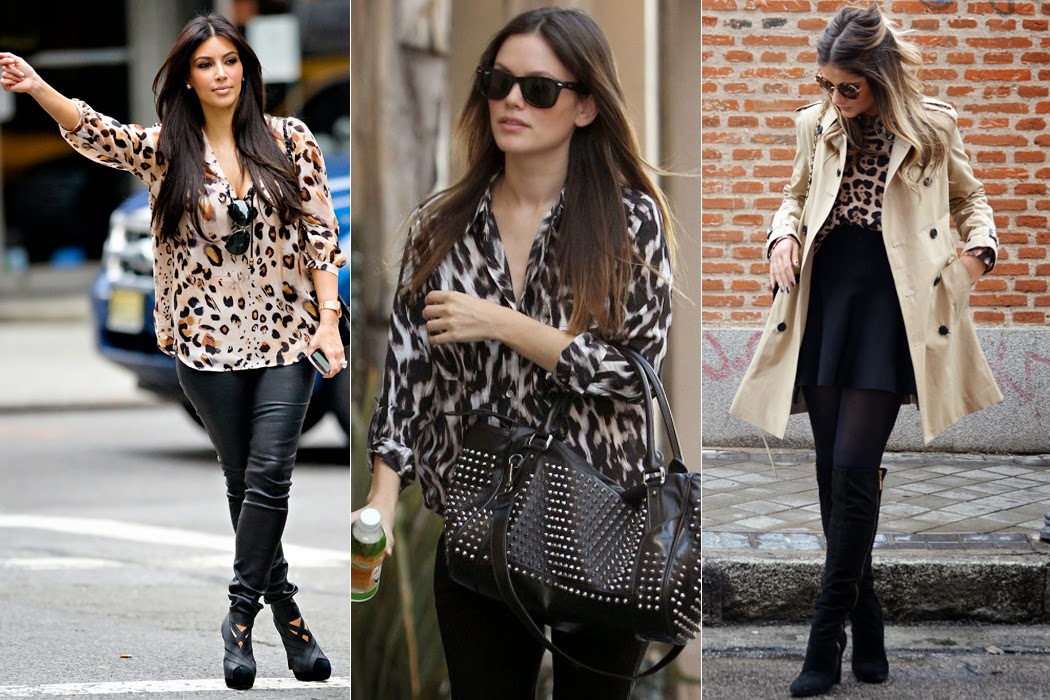Animal print: El look favorito de las famosas