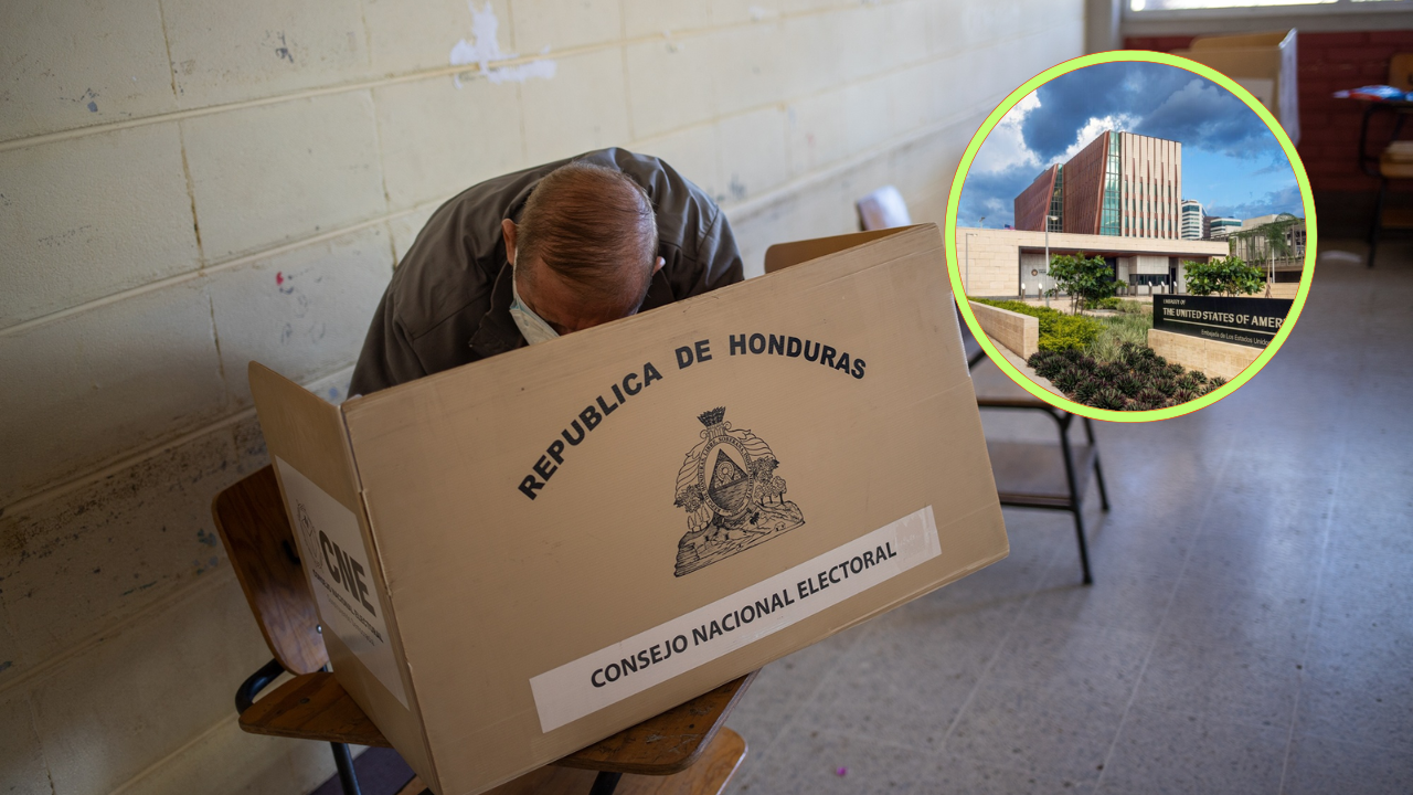 Embajada de EUA exige respeto al voto de 3,4 millones de hondureños