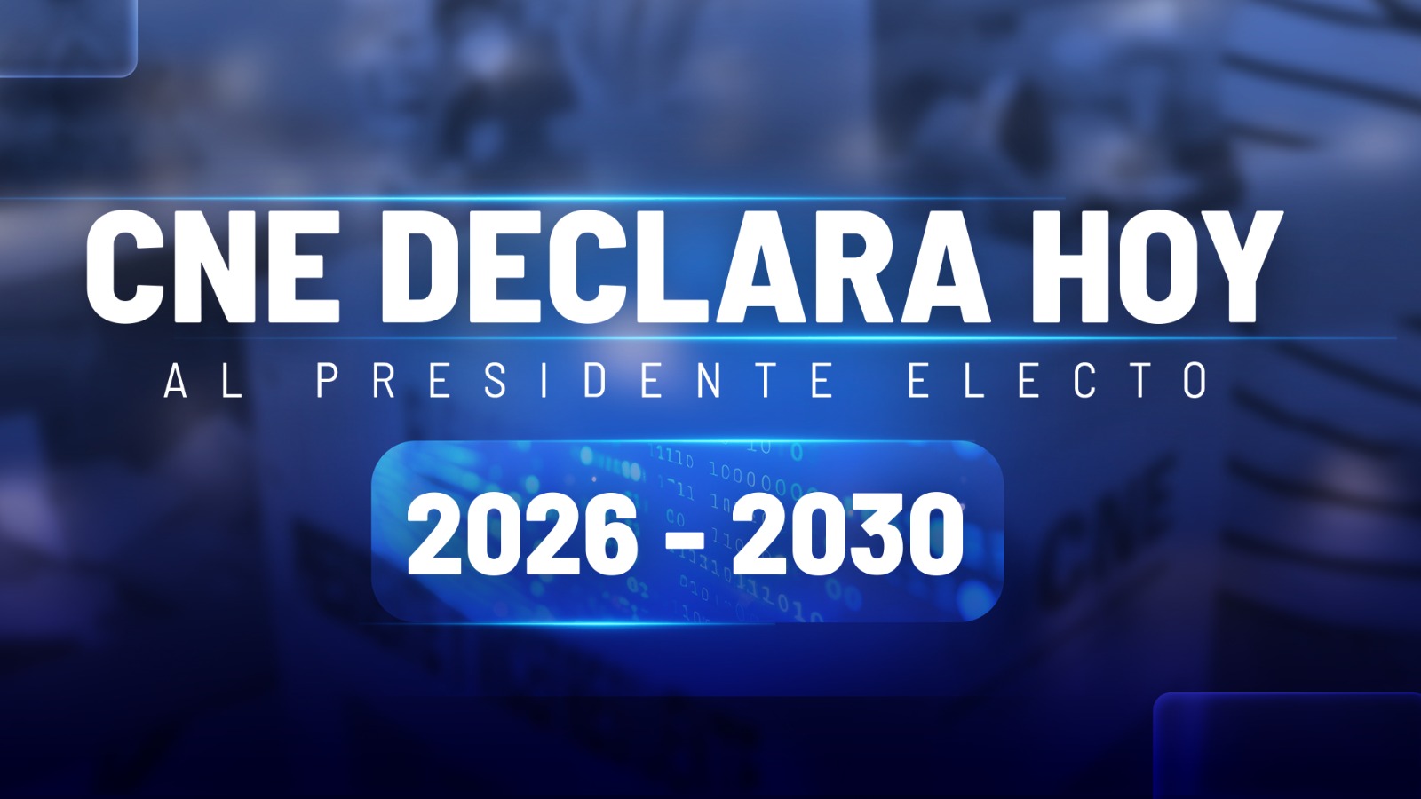 EN VIVO: Inicia la declaratoria para conocer quién será el nuevo presidente de Honduras