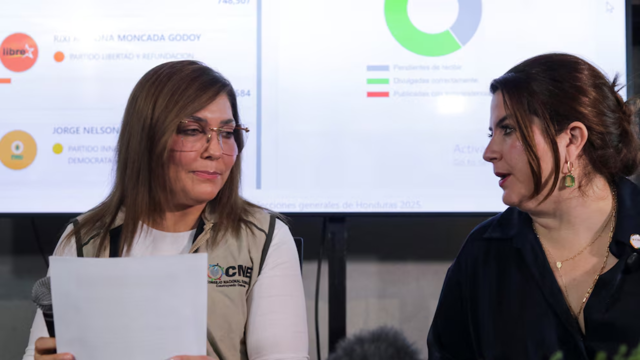 Las consejeras del CNE, Cossette López y Ana Paola Hall intentan avanzar con la divulgación con procesos previamente aprobados